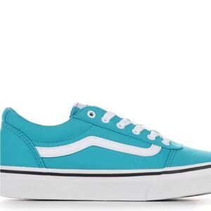 Vans Ward W Tile Blue Lace-Up Sneakers